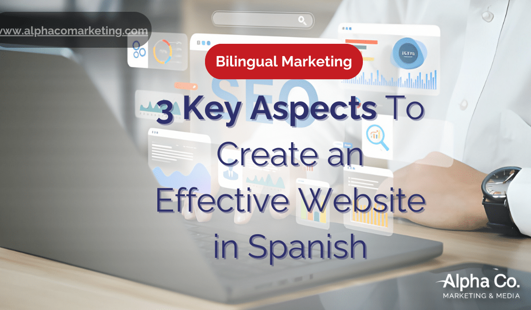 3 Key Aspects To Create an Effective Website in Spanish 